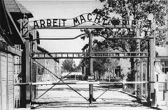 Entrance to Auschwitz