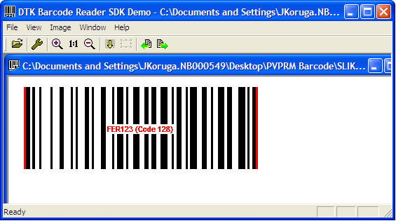 DTK Barcode Reader