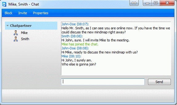 TeamViewer Chat 