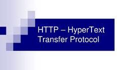 Hypertext Transfer Protocol