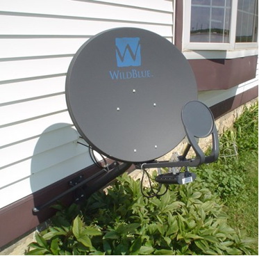 Satelitski tanjur za pristup Internetu 
