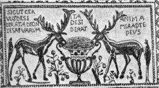 Starokršcanski mozaik iz Salone koji ilustrira stihove iz psalma