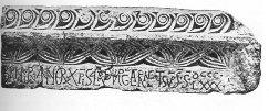 Natpis kneza Branimira iz Muca kod Splita iz 888.