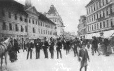 Vojska i žandarmerija na ulicama Zagreba pred prvi svjetski rat