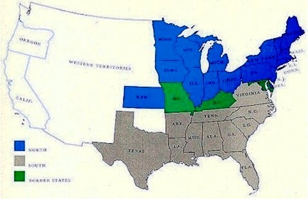 Podeljena teritorija SAD
