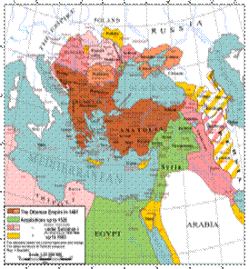 Teritorija Osmanskog carstva 