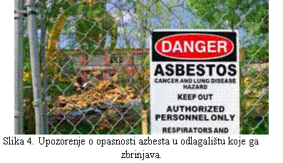 Upozorenje na azbest