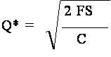 Formula za odredivanje optimalne velicine narudžbe