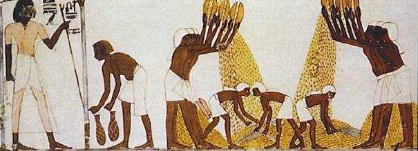 Prikazi sa zidova faraonskih grobnica koji prikazuju robove
