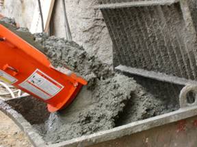 Prikaz pumpanja betona