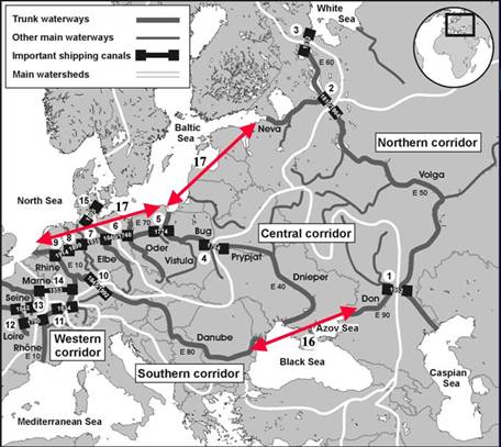 Invazioni koridori Evrope 